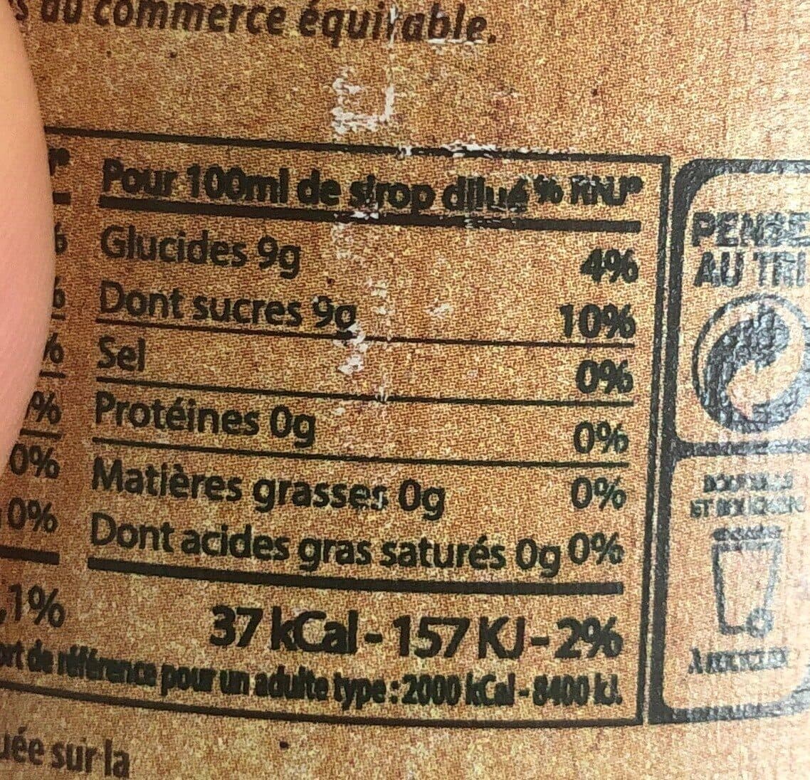 Maison Meneau Sirop De Fruits De La Passion packshot