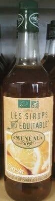 Maison Meneau Sirop Citron packshot