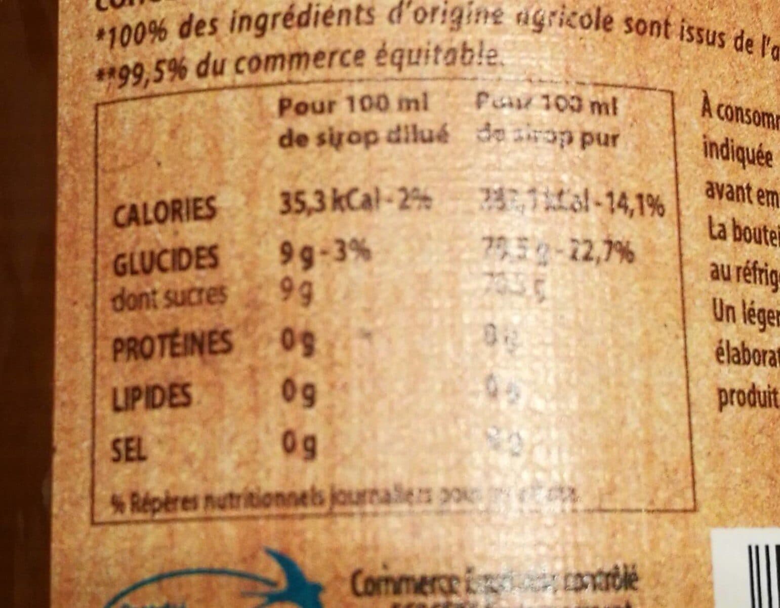 Maison meneau Sirop De Violette Bio - 50 cl packshot