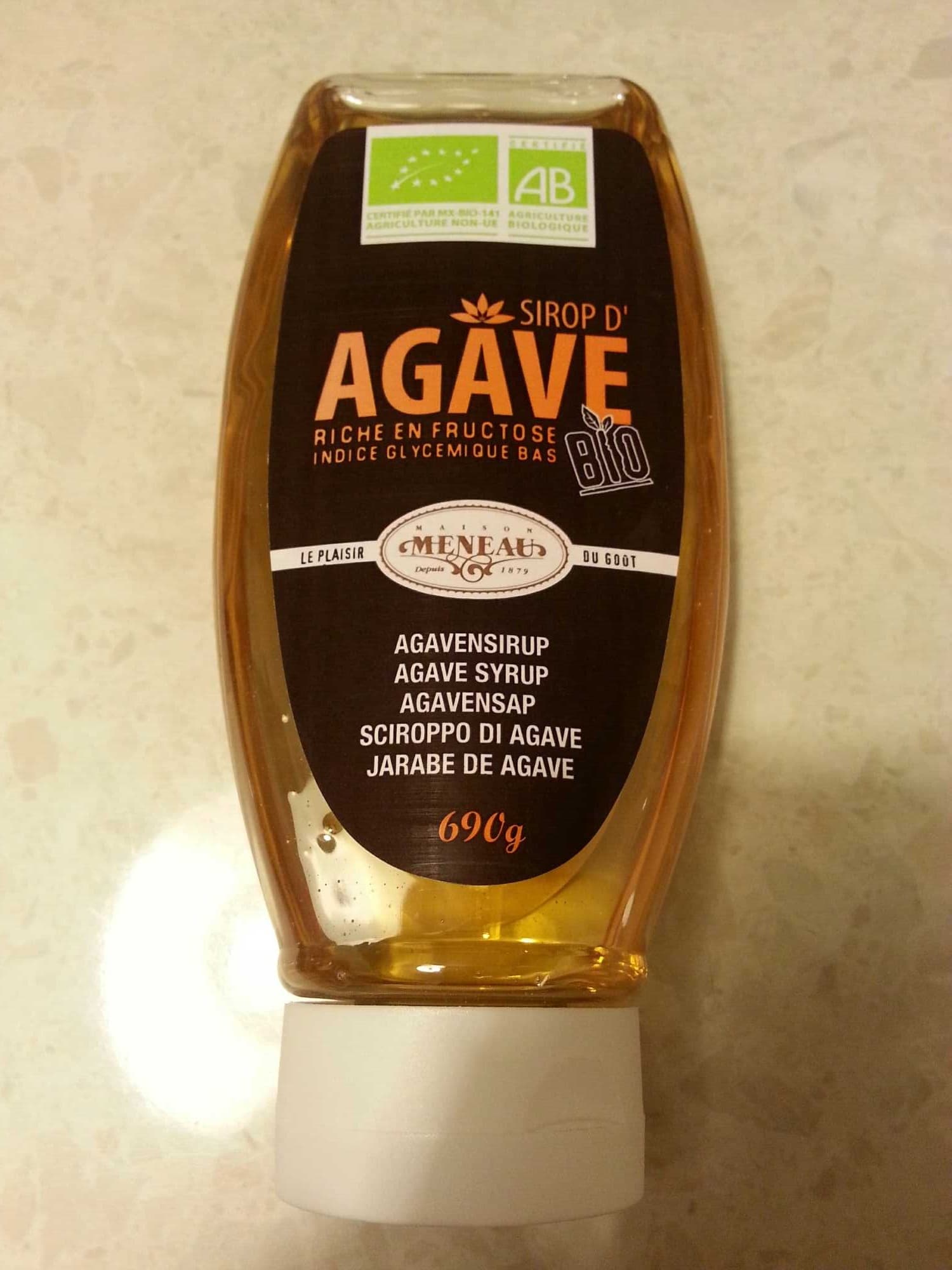 Maison meneau Sirop d'agave packshot