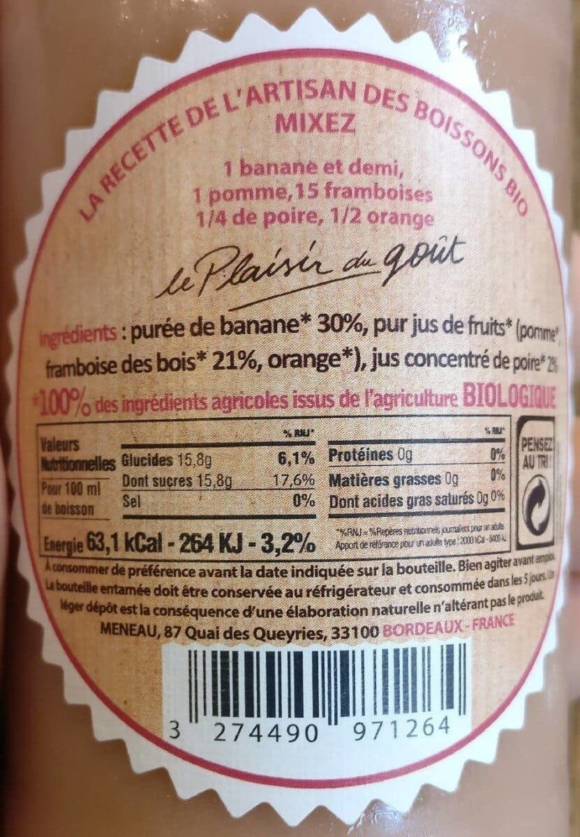 Maison meneau Epicerie / Boissons / Jus Et Nectar De Fruits Bio packshot