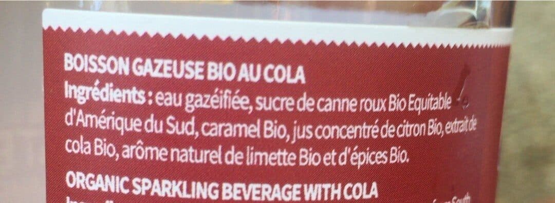 Meneau Fizz Cola Bio packshot