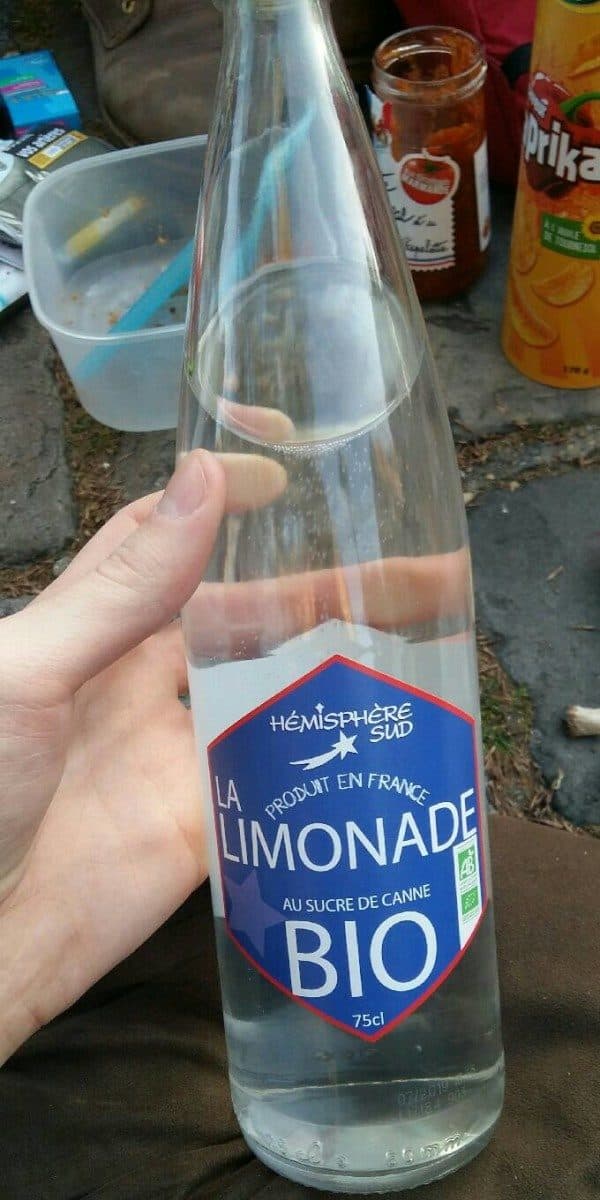 Open Food Facts Limonade au sucre de canne bio packshot