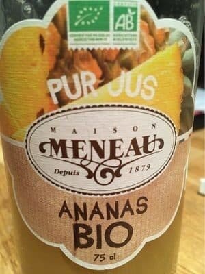 Maison Meneau Ananas bio packshot