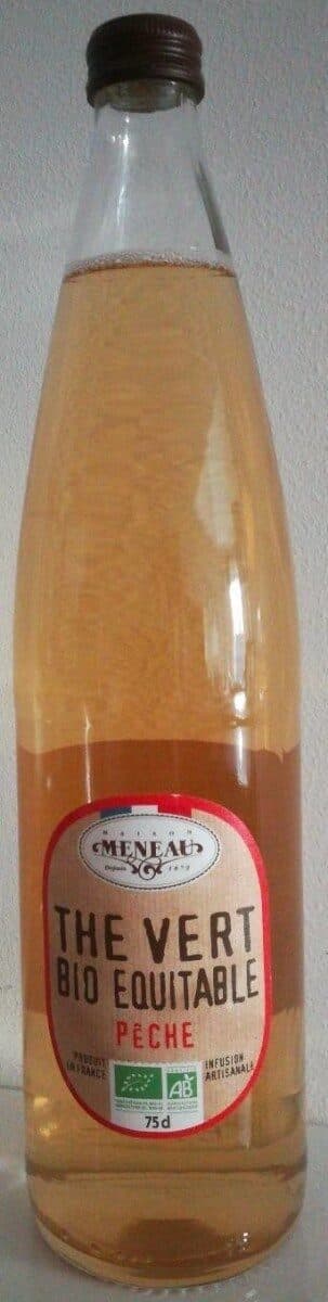 Meneau Boisson Au Thé Vert Bio Équitable Peche packshot