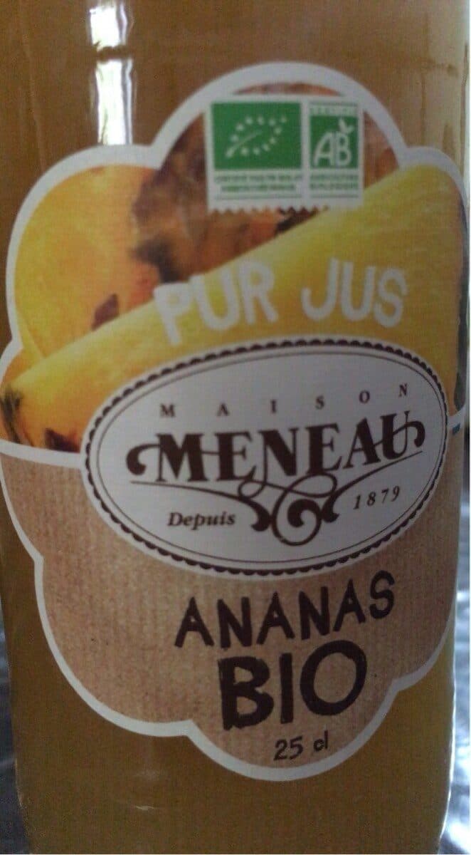 Maison Meneau Ananas bio packshot