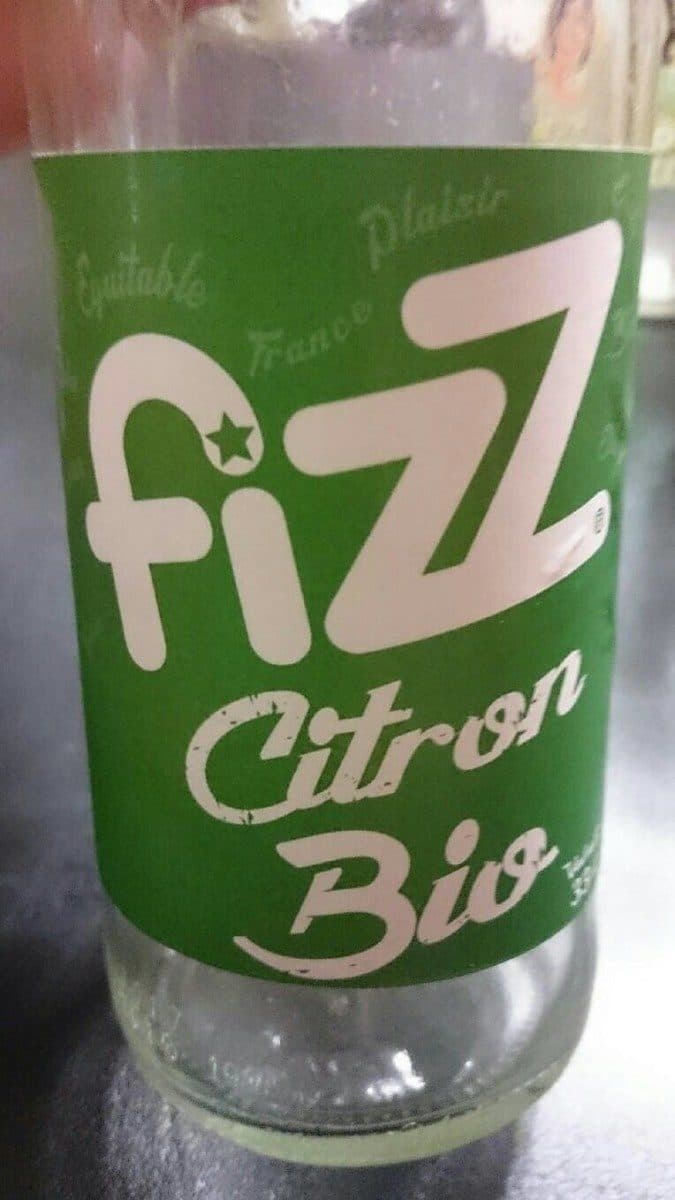 Open Food Facts Fizz citron bio packshot