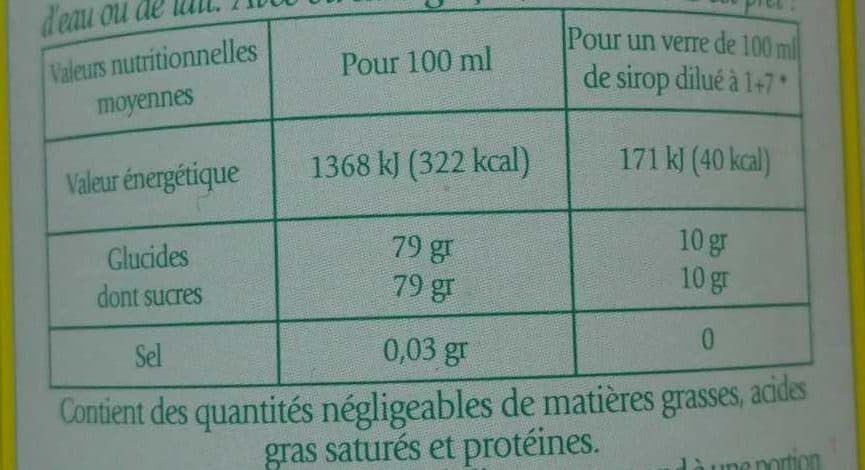 Marie Dolin Sirop de citron packshot