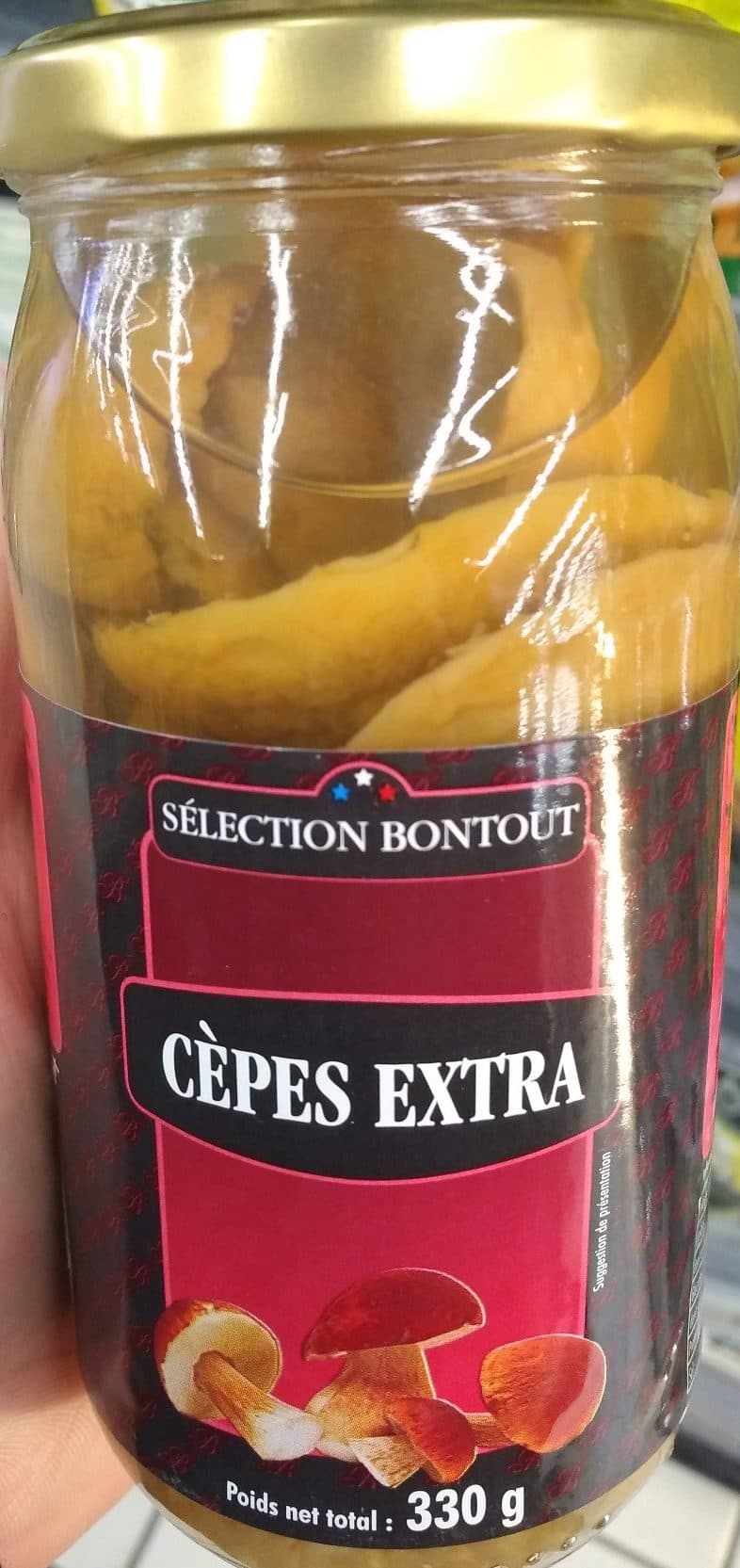 Bontout Cèpes Extra packshot