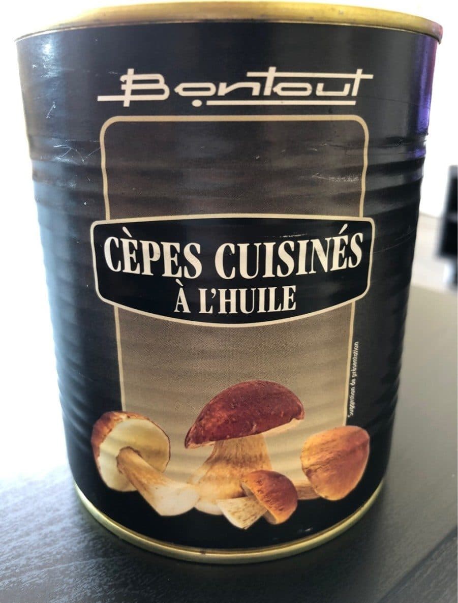 Open Food Facts Cepes cuisinés à l'huile packshot