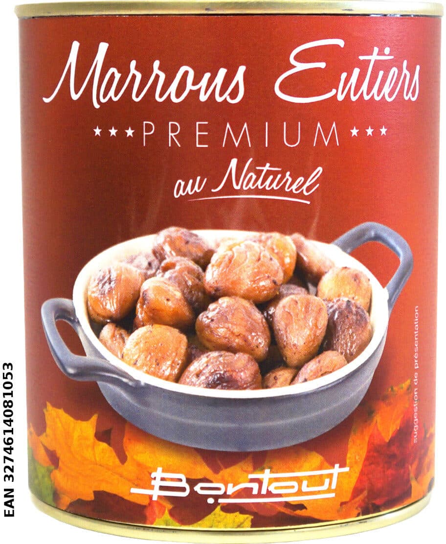 Open Food Facts Marrons Entiers packshot