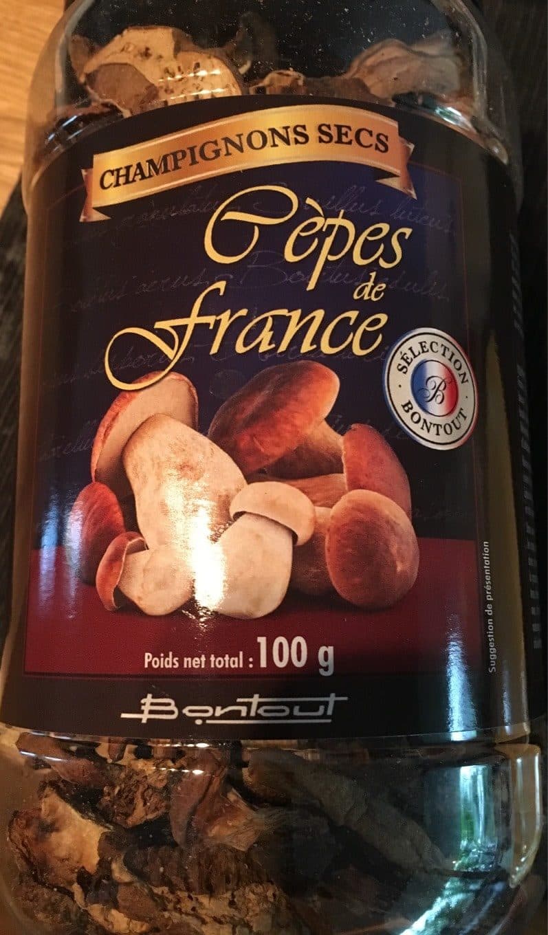 Bontout Cèpes de France packshot