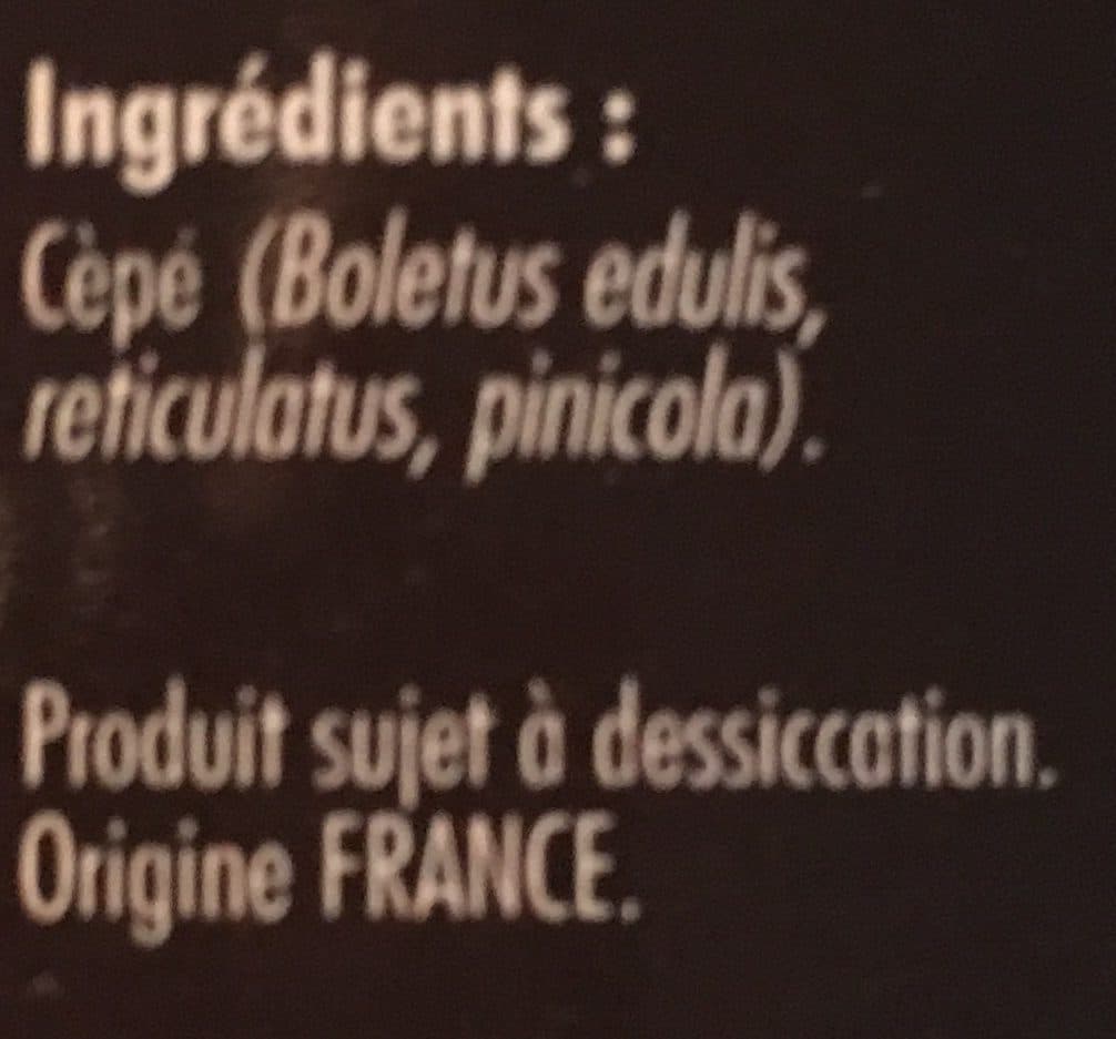 Bontout Cèpes de France packshot