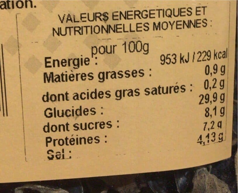 Bontout Champigons noirs gros packshot