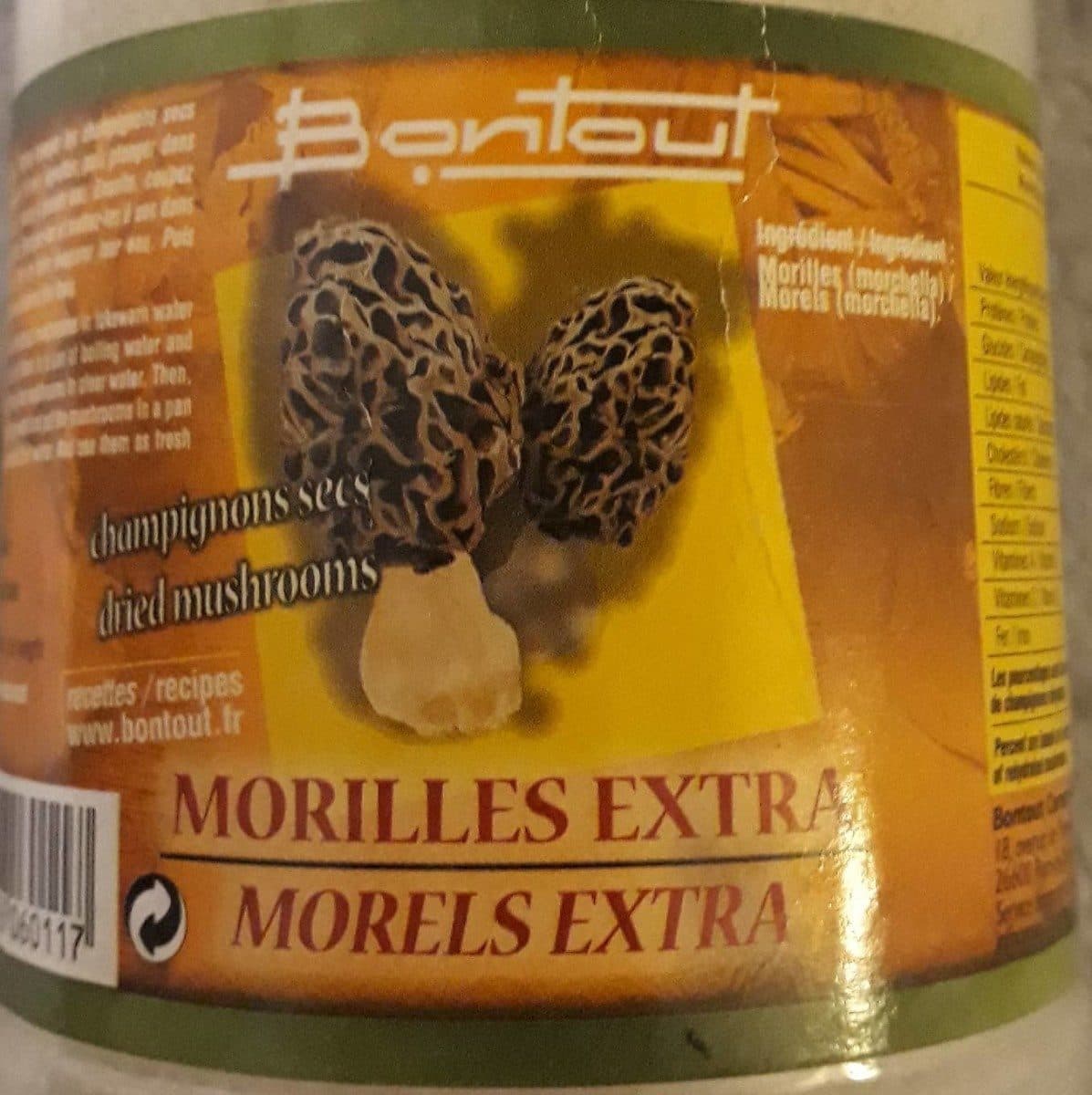 Bontout Morilles Extra packshot