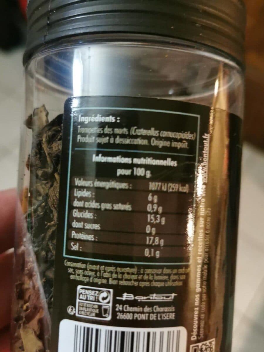 Bontout Trompettes des morts packshot