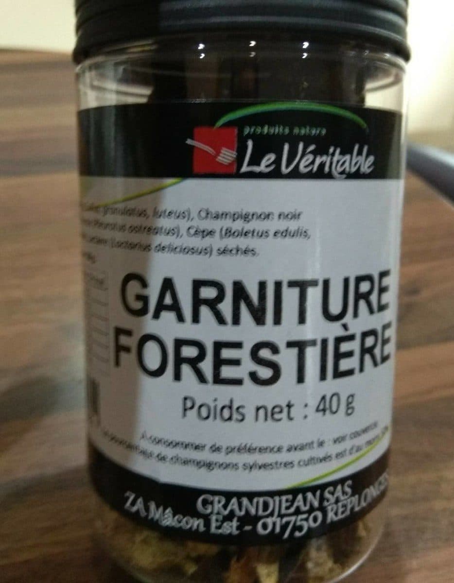 Le Véritable Garniture forestière packshot