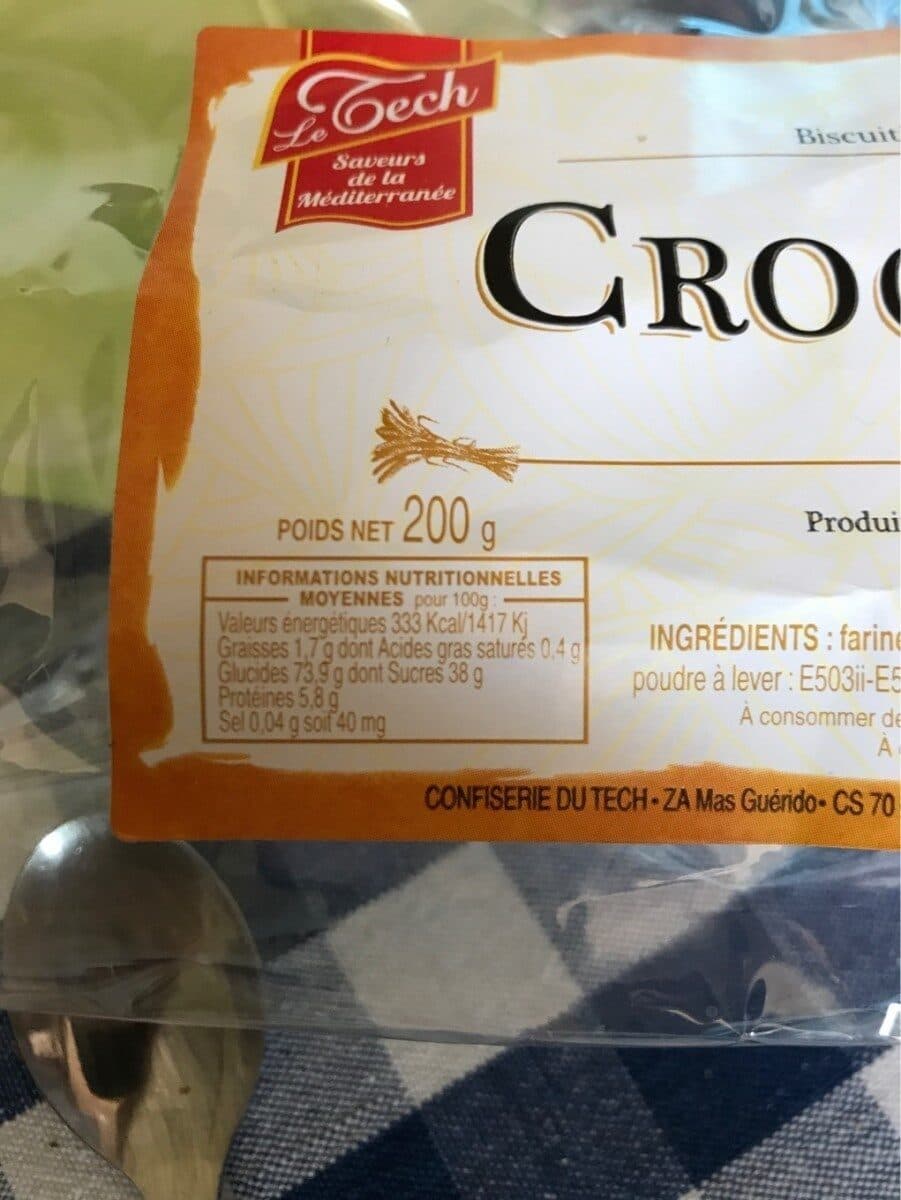 Open Food Facts Croquants packshot