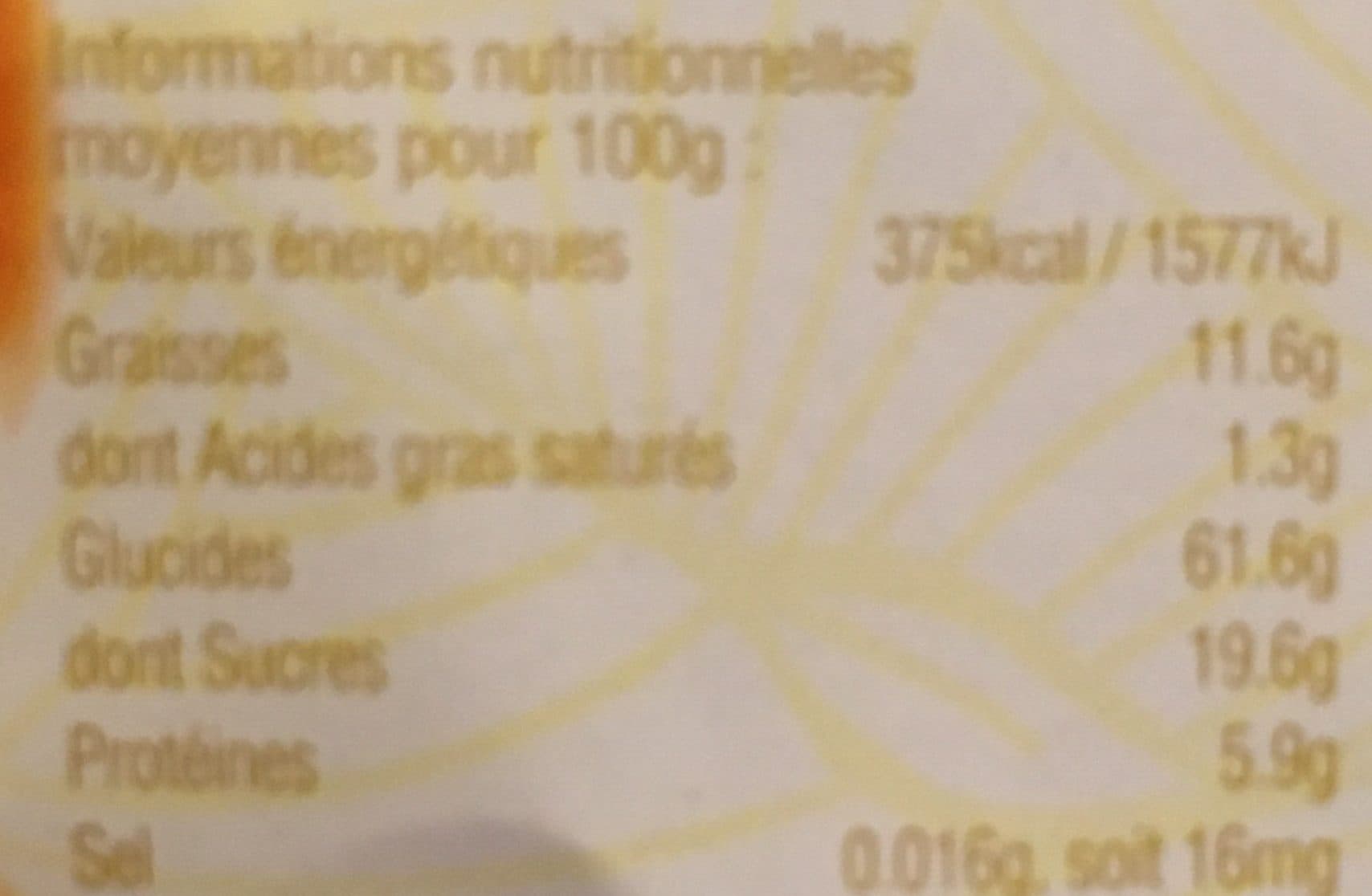 Le Tech Couronnes à l’anis packshot
