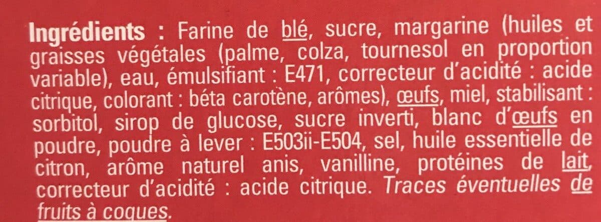 Open Food Facts Rousquille packshot