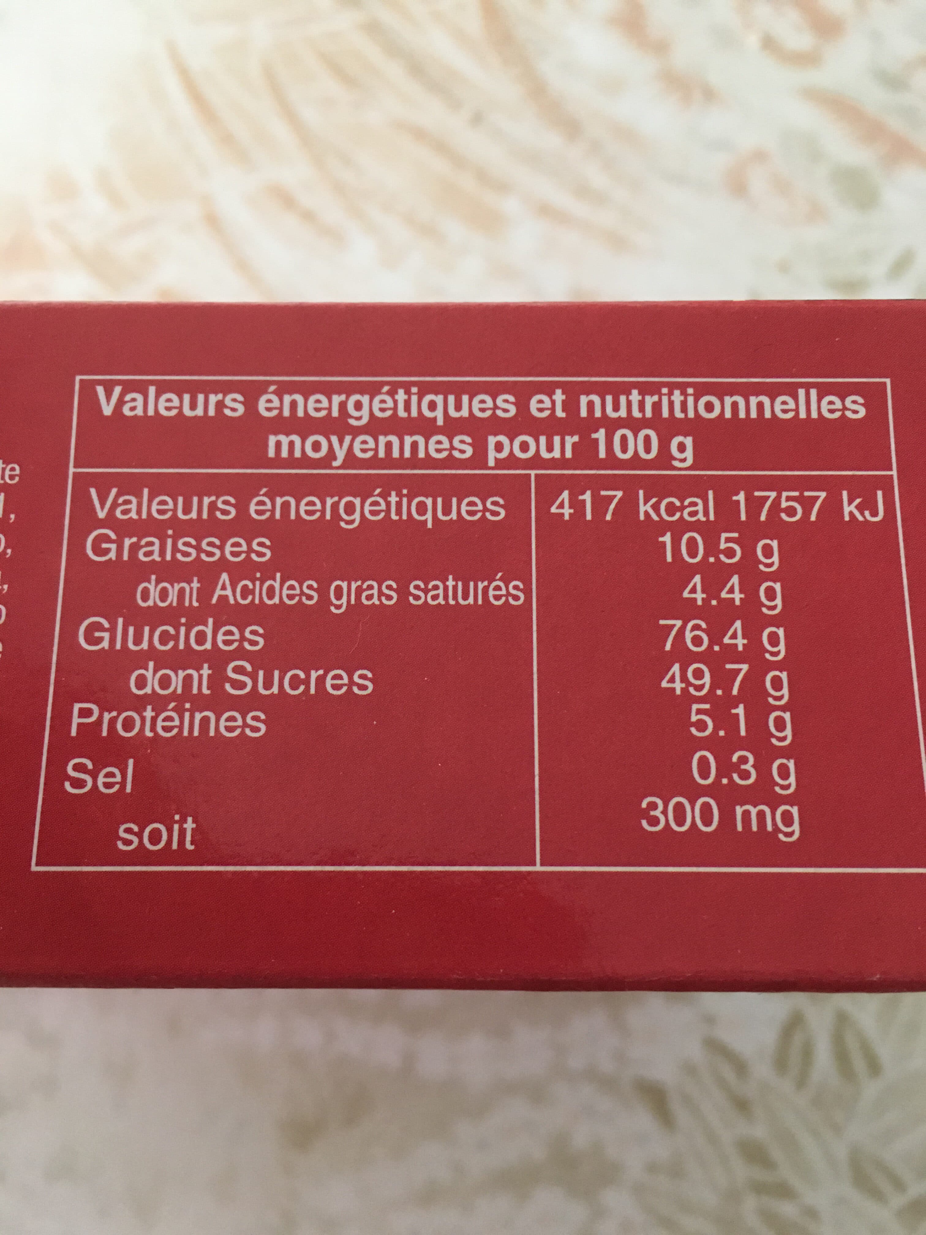 Open Food Facts Rousquille packshot