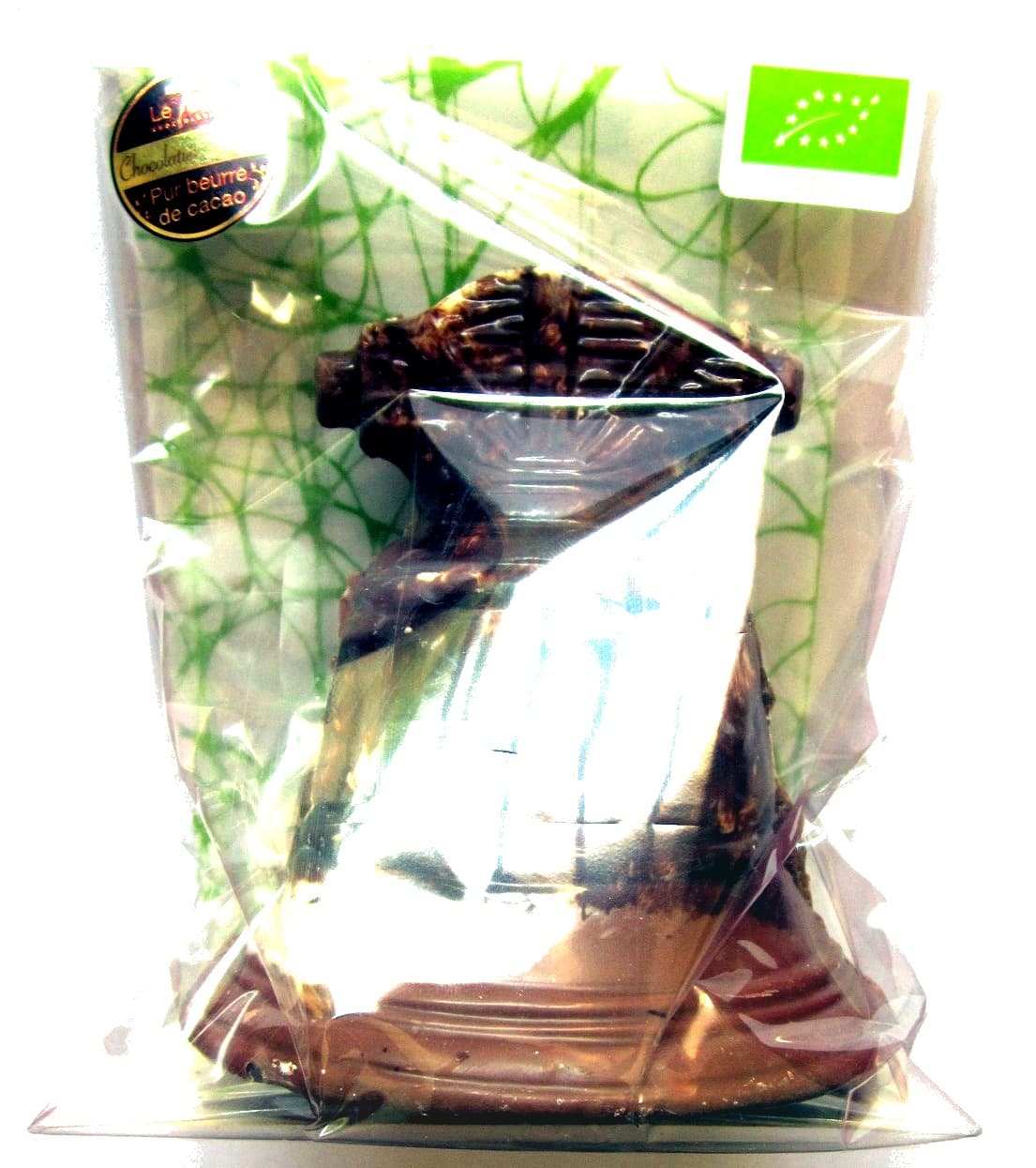 Confiserie du Tech Poule ou Œuf ou Cloche en Chocolat Bio packshot