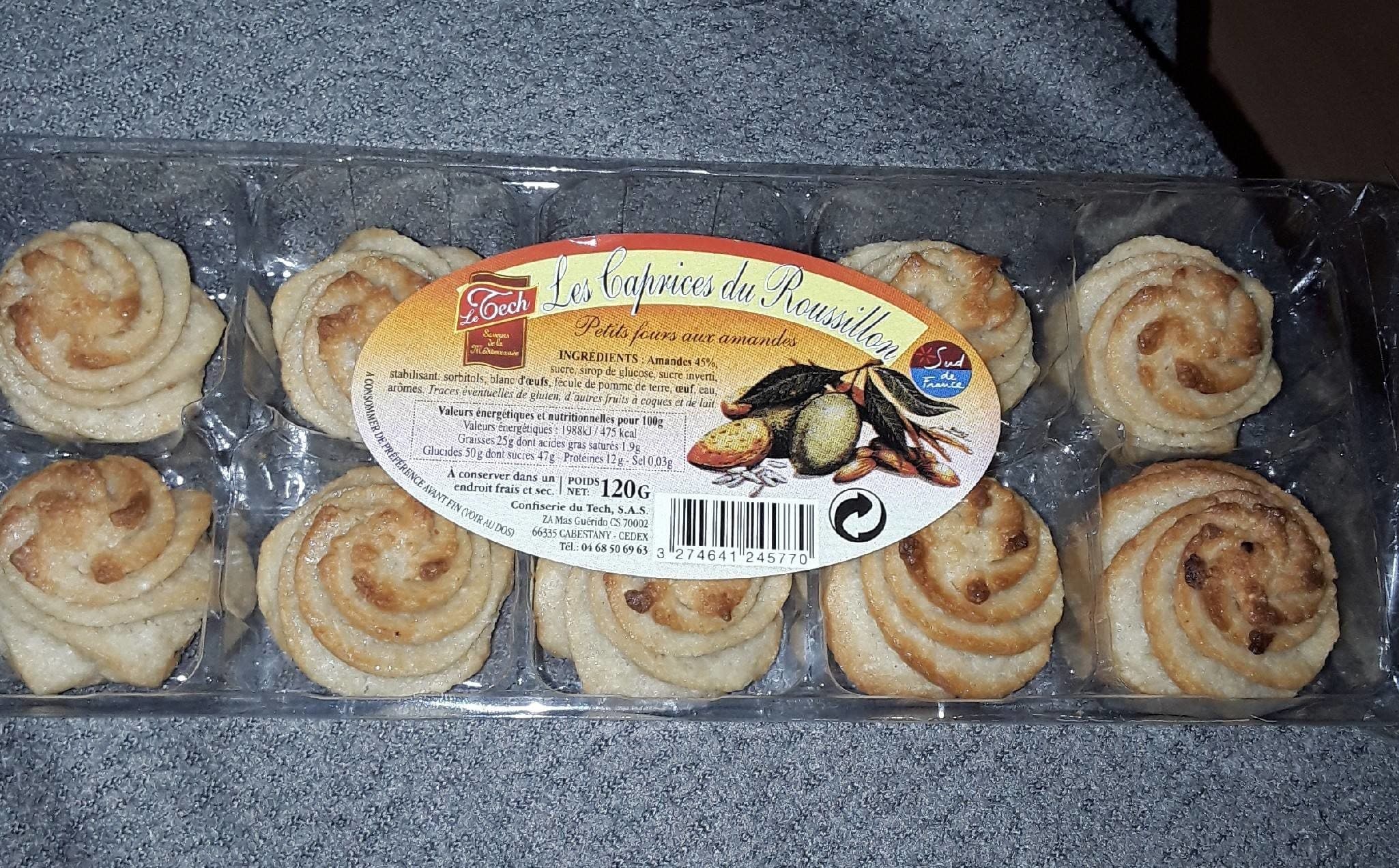 Le Tech Petits fours aux amandes packshot