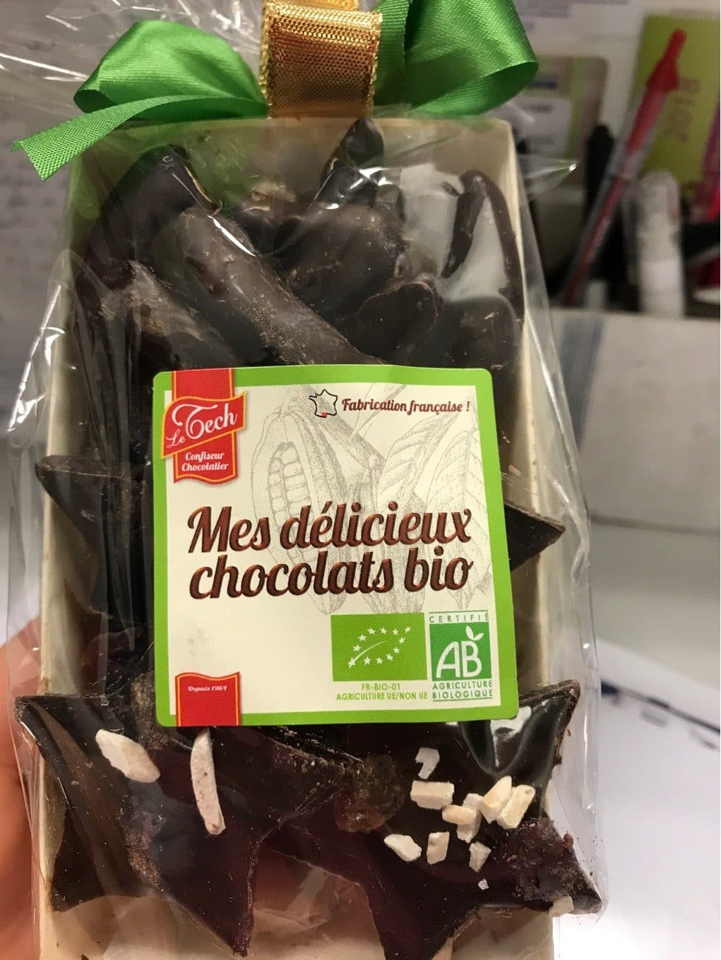 Le Tech Mes delicieux chocolats bio packshot