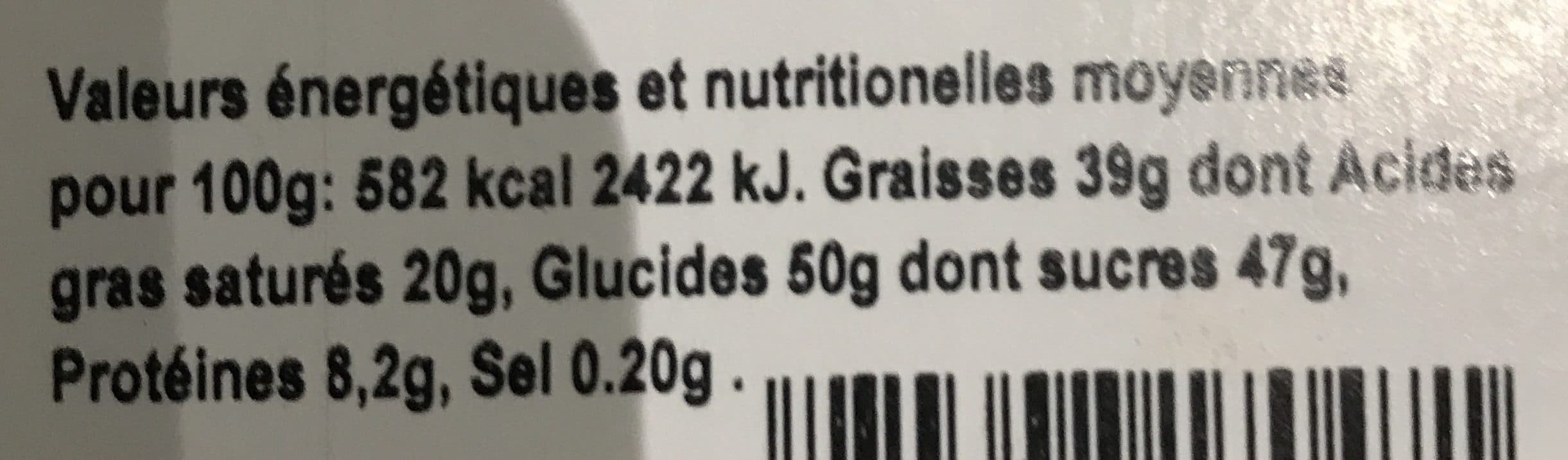 Le Tech Chocolat blanc amandes craquantes packshot