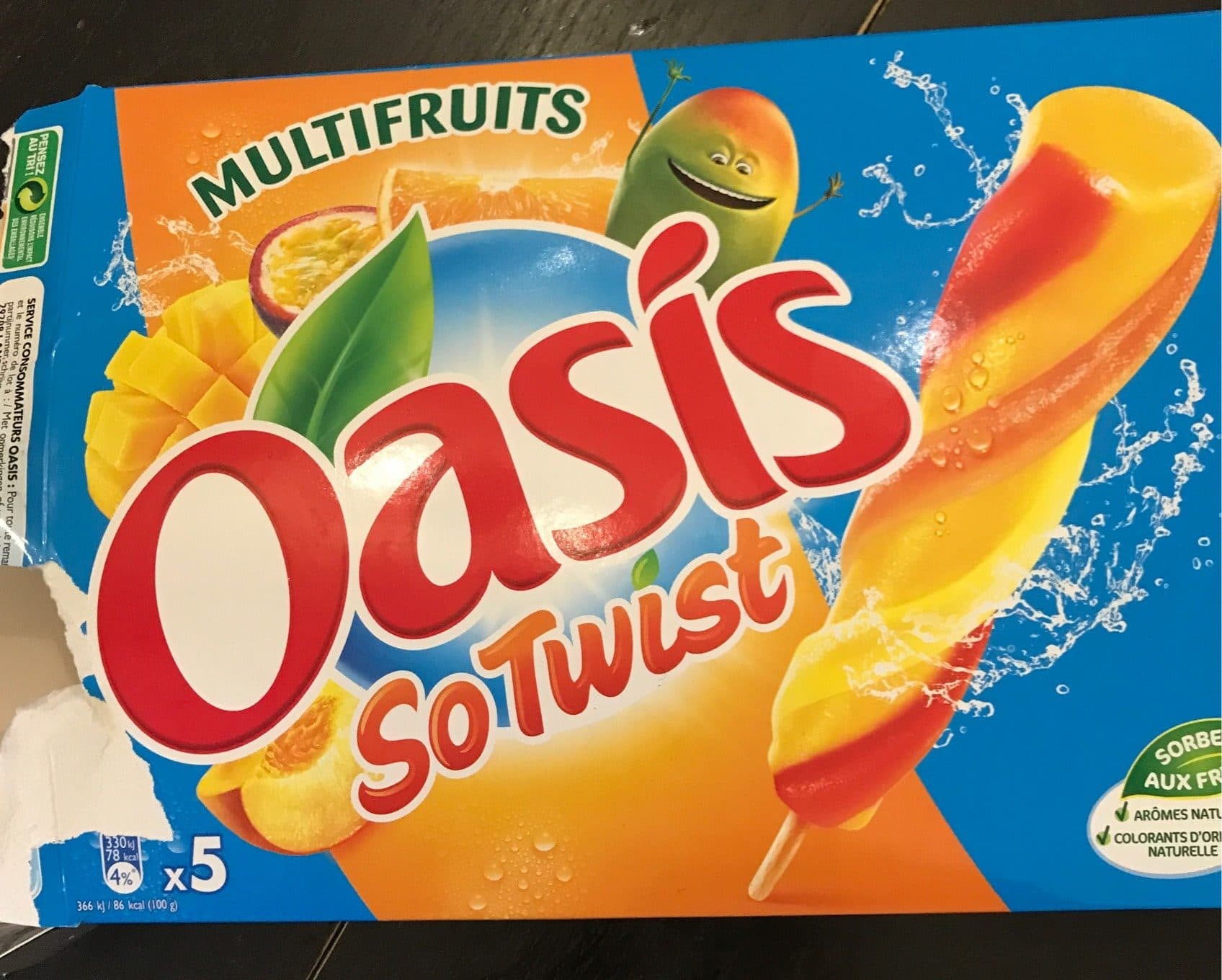 Oasis Batonnets glaces So Twist OASIS packshot