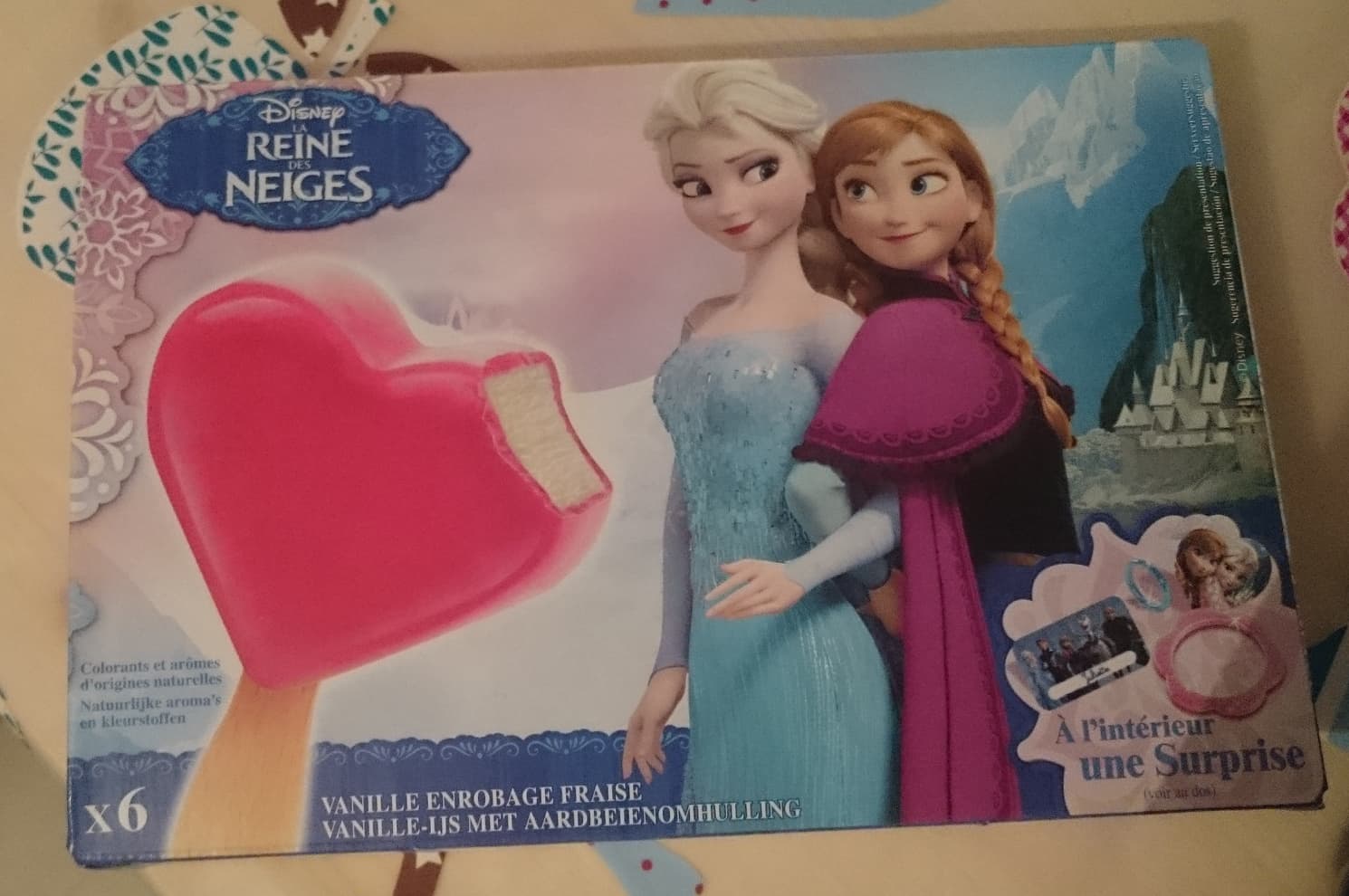 disney Glace reine des neiges packshot
