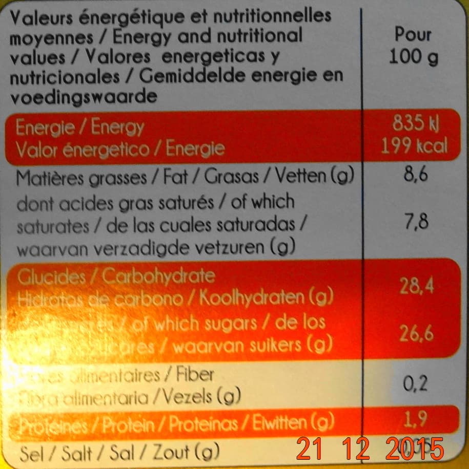 Pilpa Délice, saveur crème brulée packshot