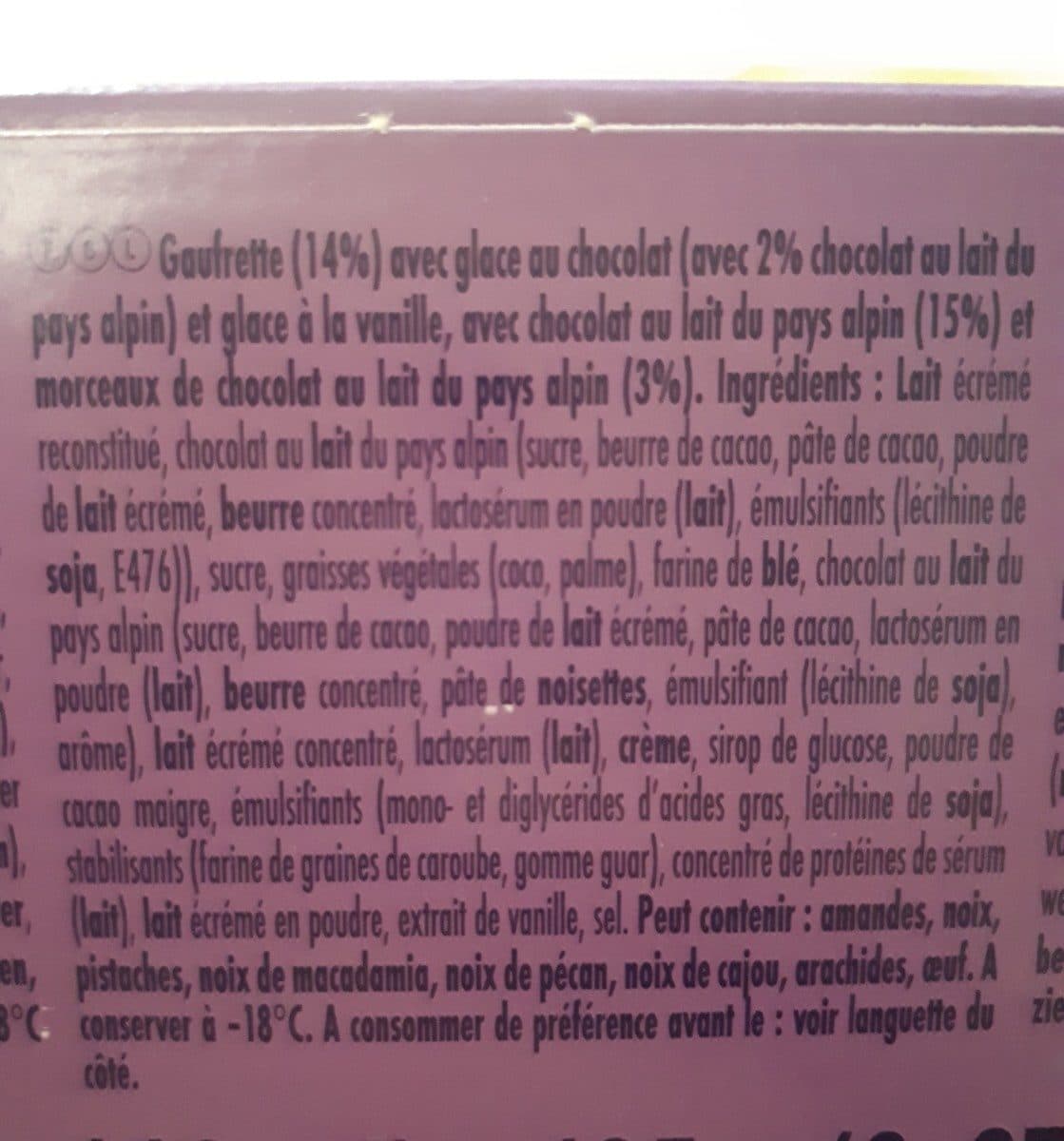 Milka Cônes chocolat & vanille packshot