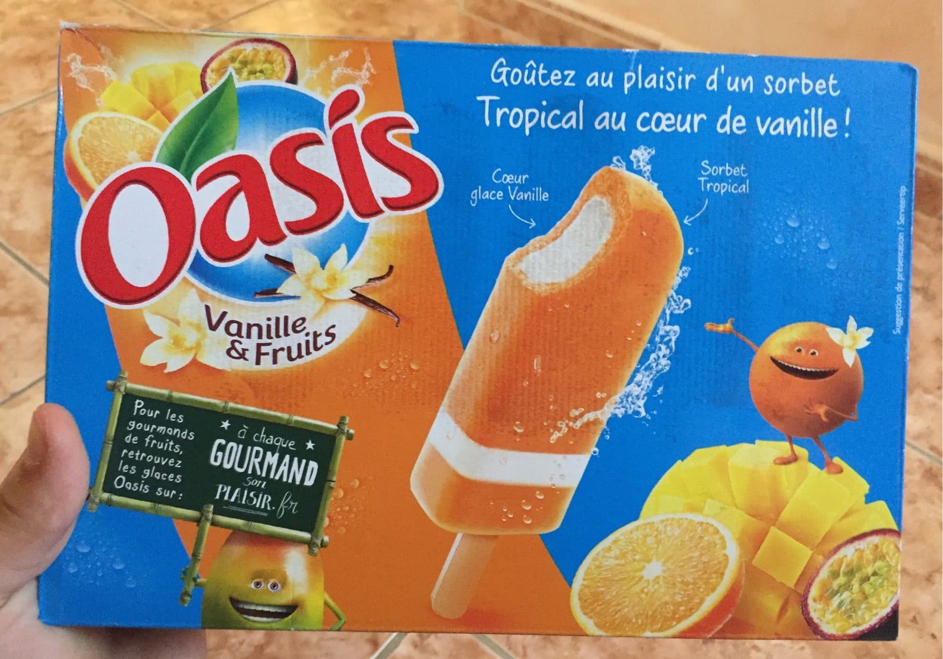 Froneri Glaces vanille & fruits packshot