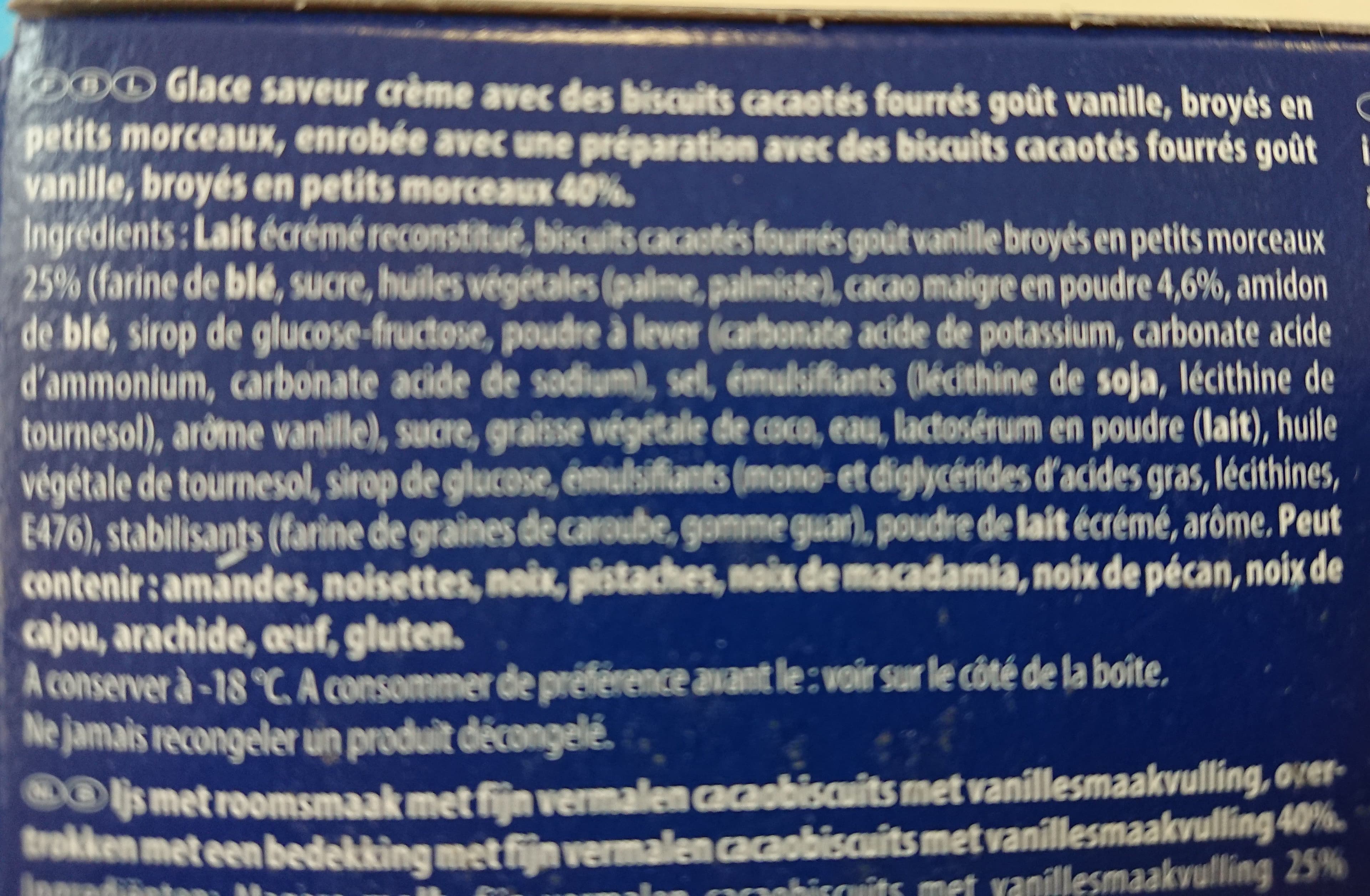 Oreo Mini batonnets oreo packshot