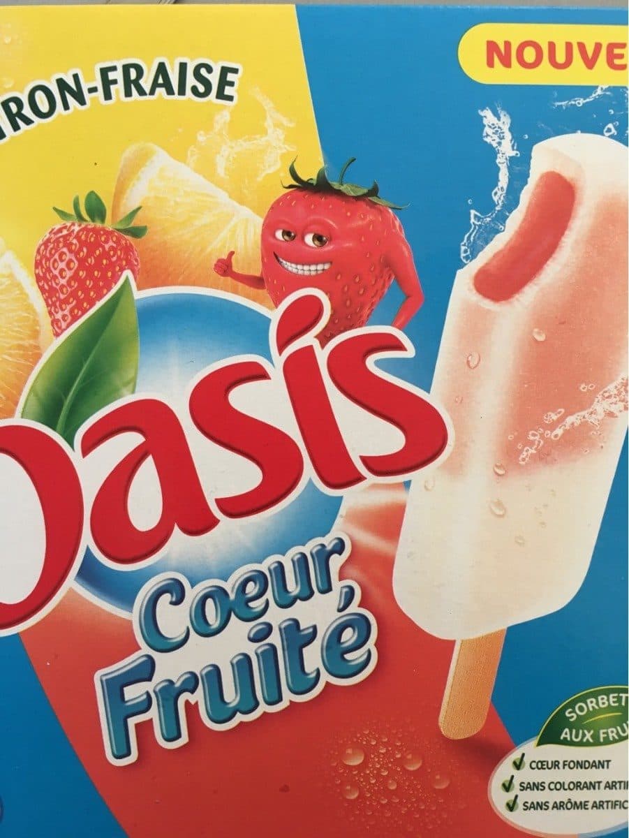 Oasis Oasis coeur fruité packshot