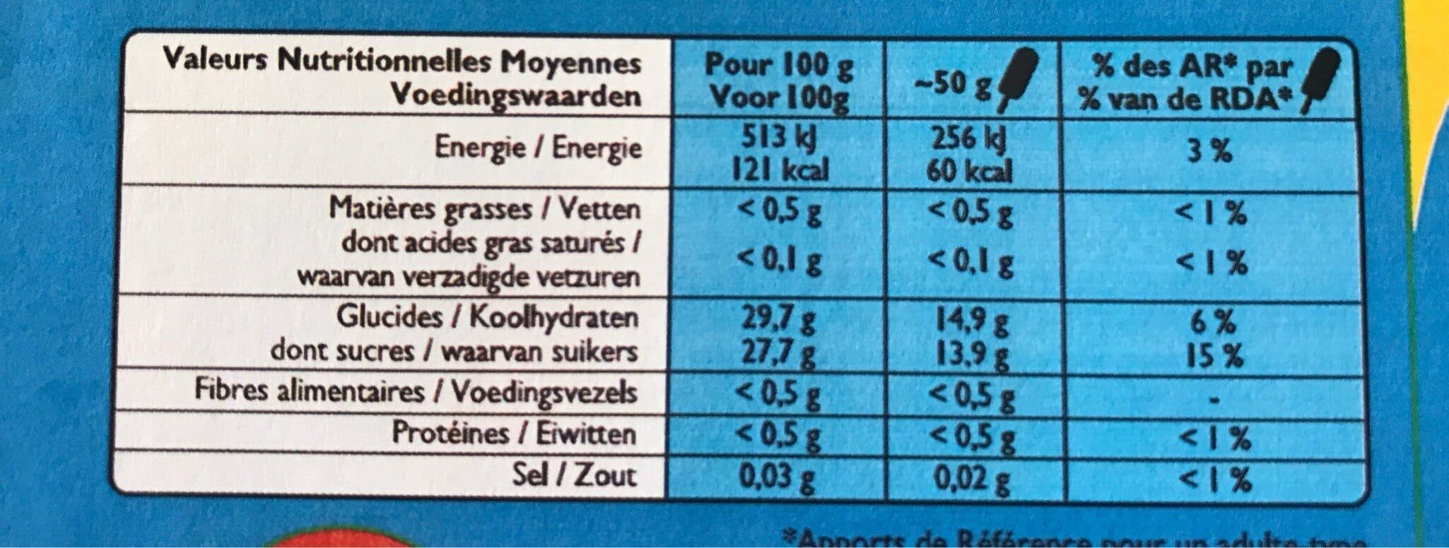 Oasis Oasis coeur fruité packshot