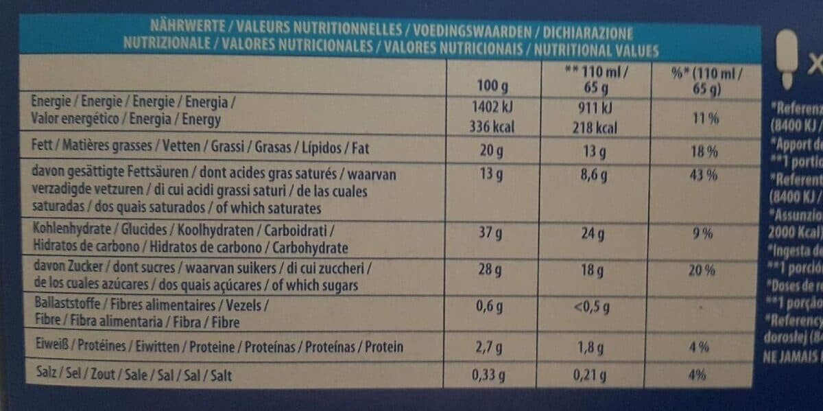 Oreo Glace oreo bâtonnet packshot