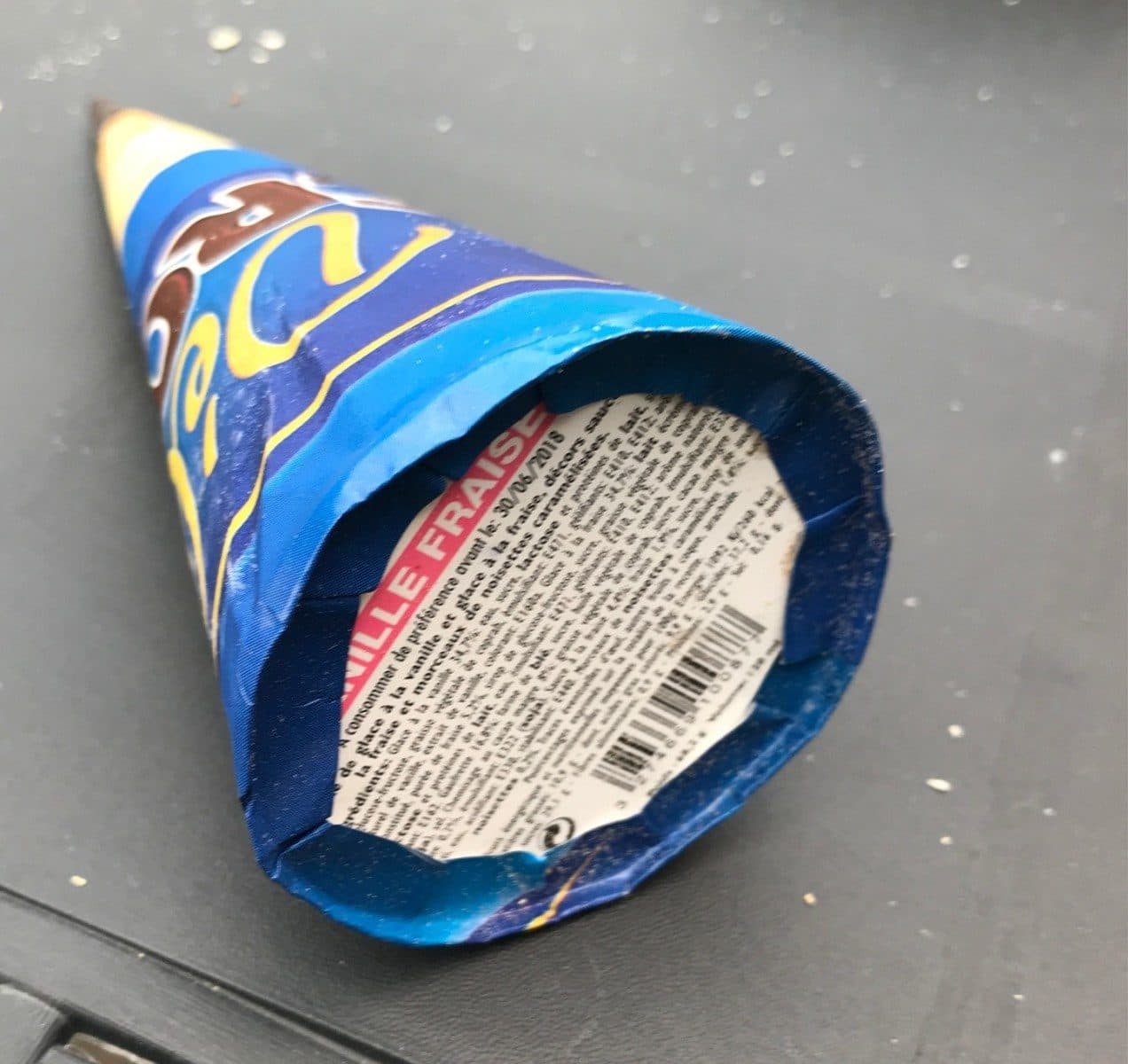 Open Food Facts Vanille fraise packshot