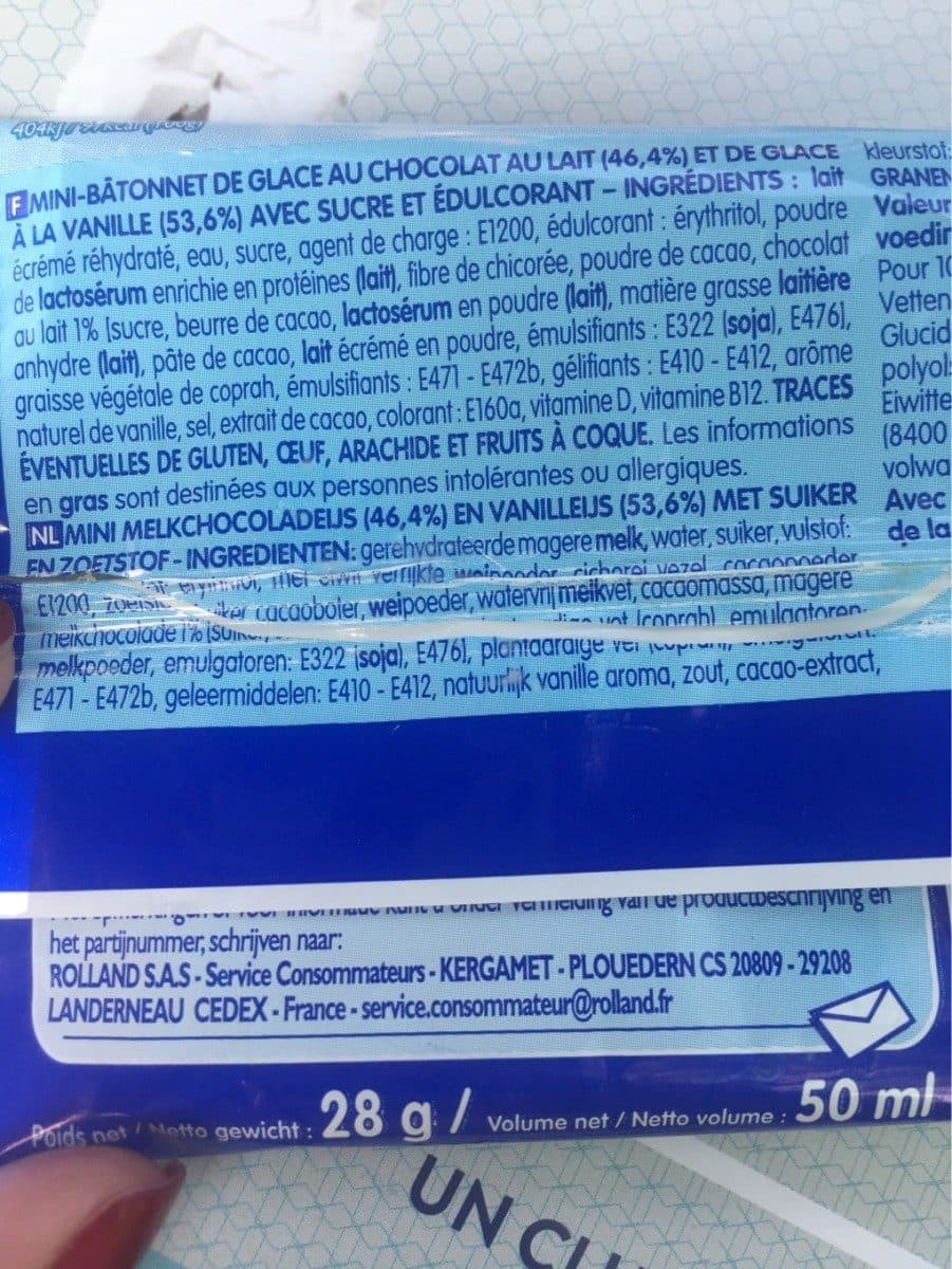 Open Food Facts Glace mickey packshot