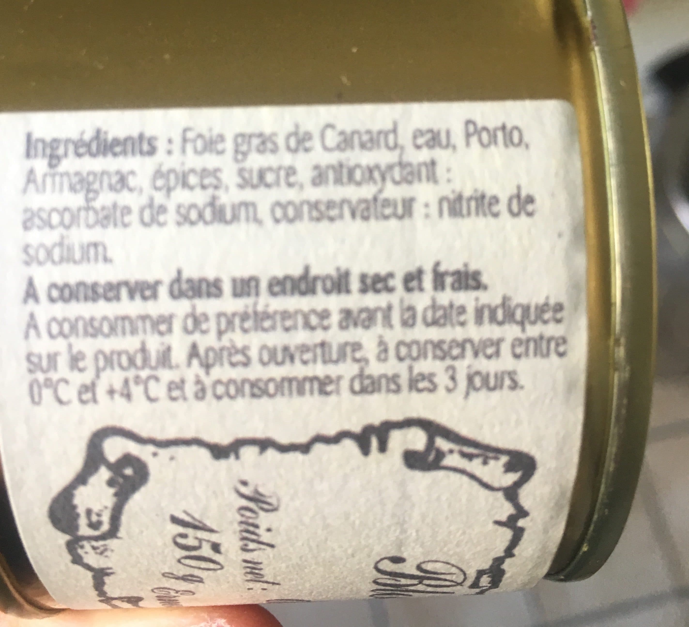 Ernest Soulard Bloc de foie gras de canard packshot