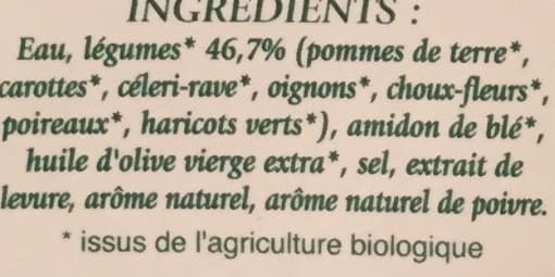 La Potagère Mouliné de légumes variés packshot