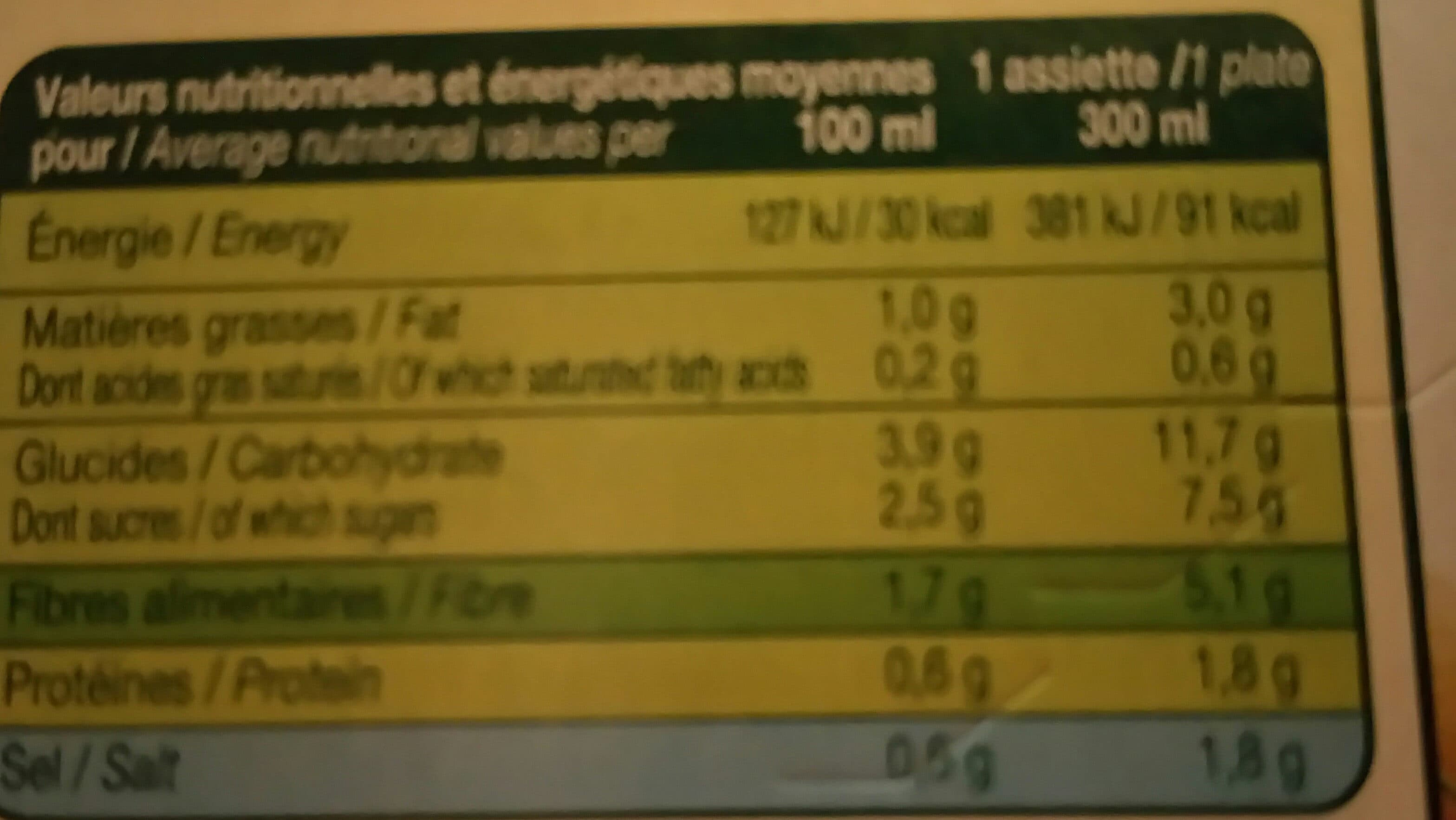 La Potagère Mouliné de légumes variés BIO packshot