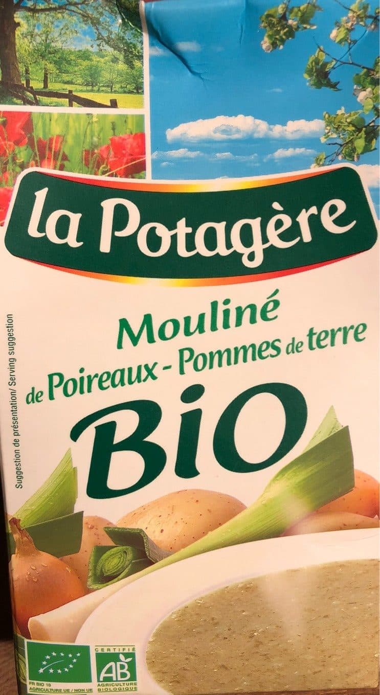 La potagere Mouliné de poireaux pommes de terre packshot