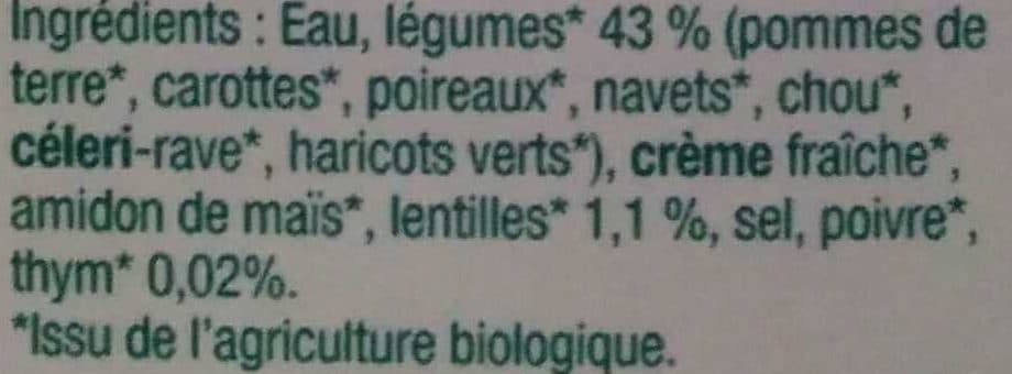 La Potagère Mouliné de légumes d'hiver packshot