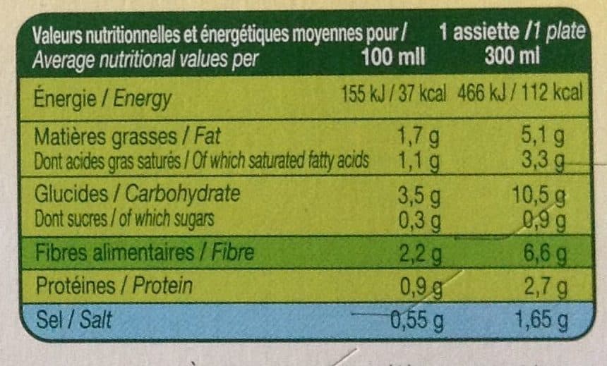La Potagère Mouliné de légumes d hiver bio packshot