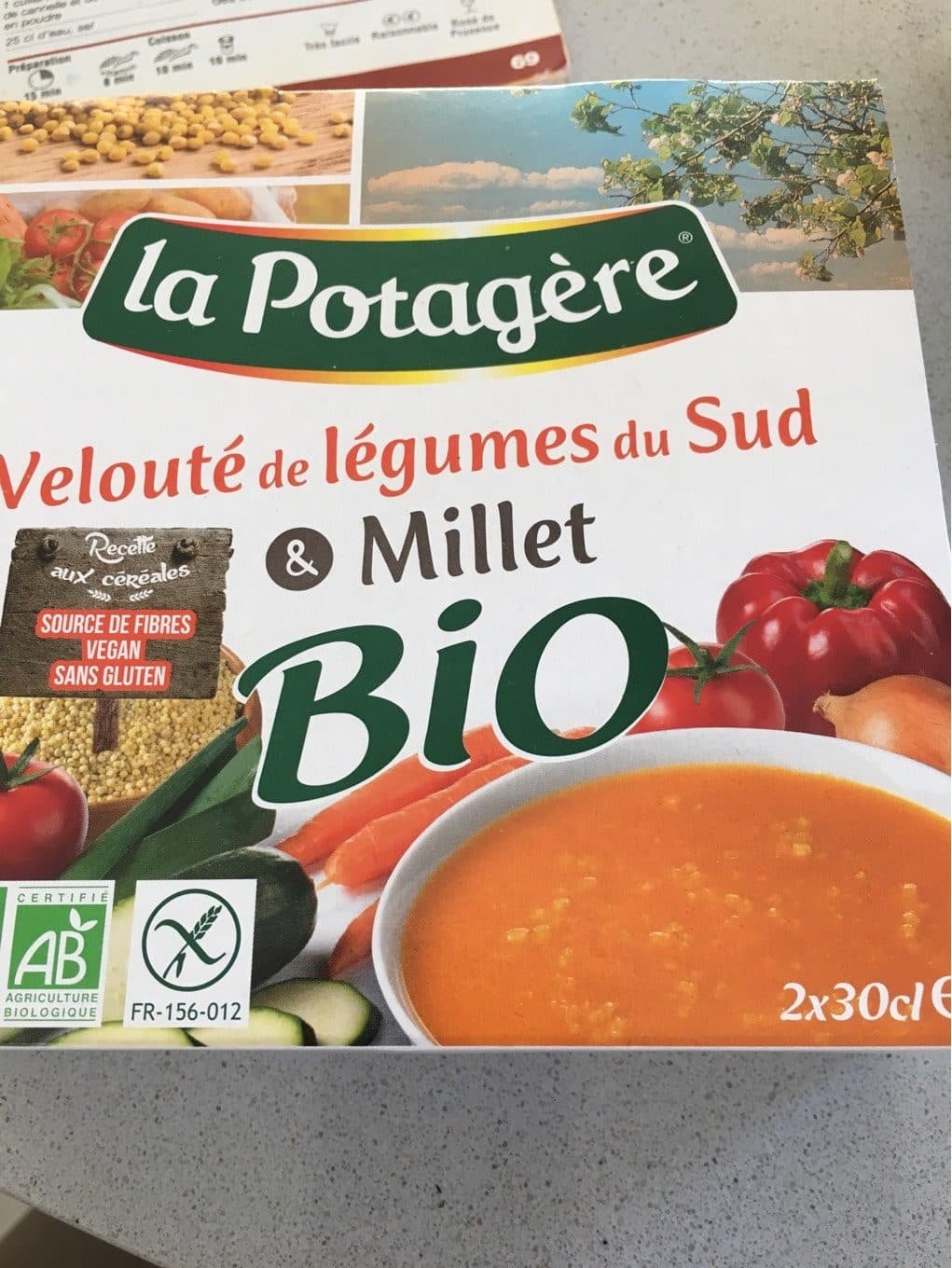 La Potagere Velouté de legumes packshot