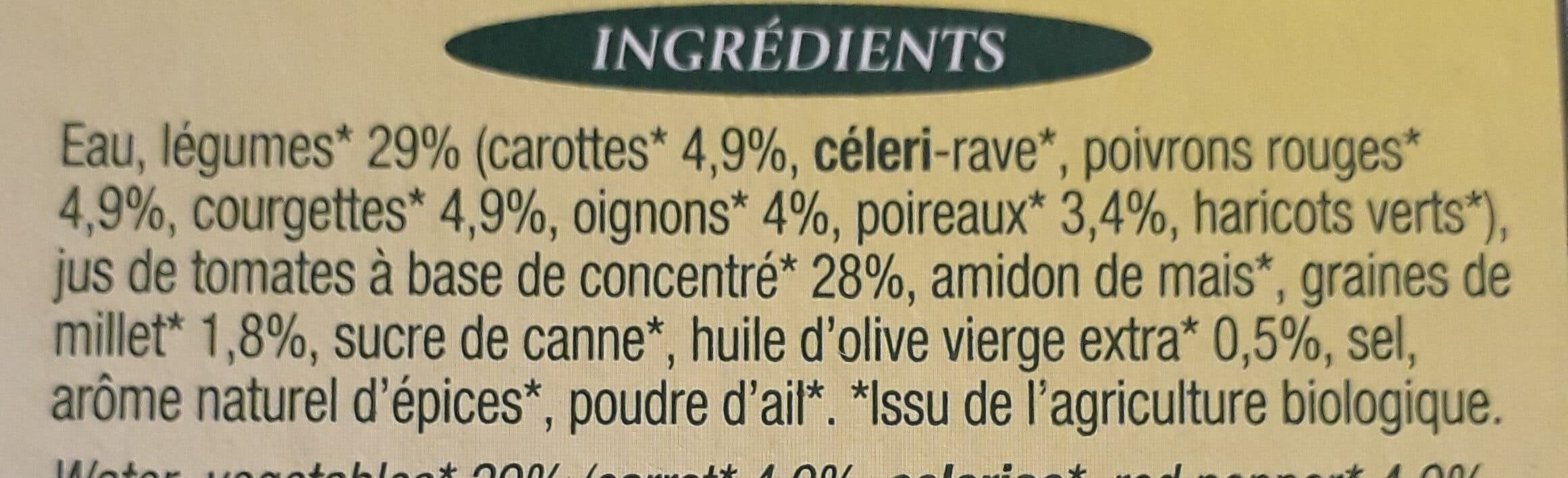 La Potagere Velouté de legumes packshot