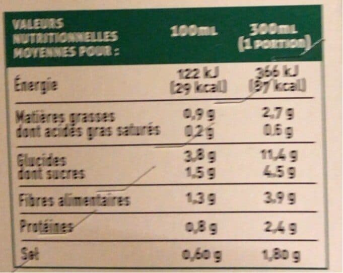 La Potagère Mouliné de nos campagnes Légumes de France packshot