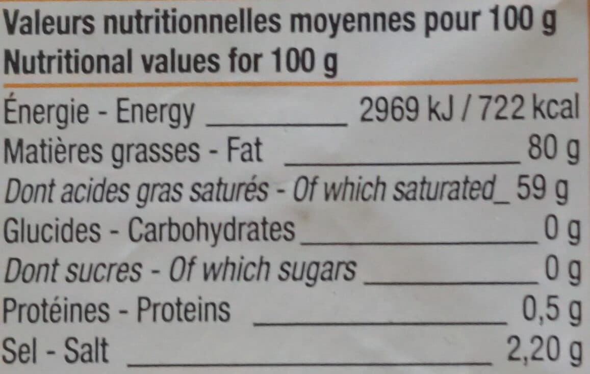Le Gall Beurre de Bretagne à la crème maturée demi-sel packshot
